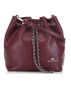 Женская сумка со стягивающим ремешком цепочкой Wittchen