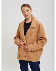 Пальто пиджак песочного оттенка Sevenext Profmax