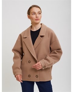 Пальто пиджак Sevenext оттенка какао Profmax