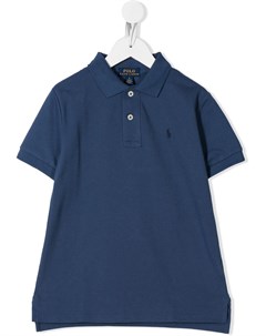 Рубашка поло с вышитым логотипом Ralph lauren kids