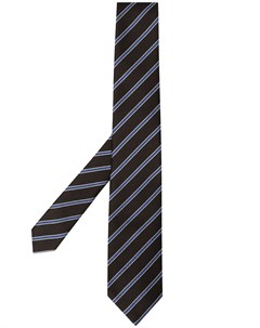 Полосатый галстук с заостренным концом Ermenegildo zegna