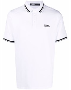 Рубашка поло с логотипом Karl lagerfeld