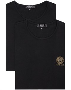 Набор из двух футболок с логотипом Medusa Versace