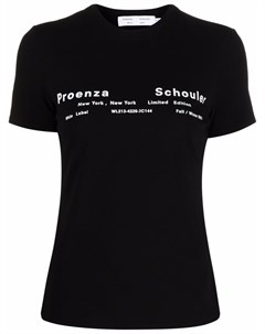 Футболка с логотипом Proenza schouler white label