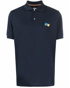 Рубашка поло с эффектом разбрызганной краски и логотипом Paul smith