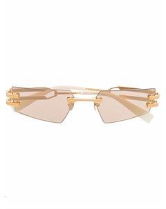 Солнцезащитные очки в геометричной оправе Balmain eyewear