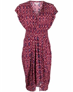 Платье Omeya с абстрактным принтом Isabel marant etoile