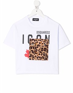 Футболка с карманом Dsquared2 kids