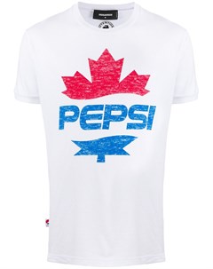 Футболка с логотипом из коллаборации с Pepsi Dsquared2