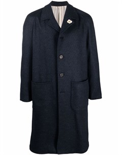 Однобортное пальто строгого кроя Lardini