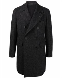 Двубортное шерстяное пальто Tagliatore