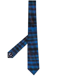 Шелковый галстук с абстрактным принтом Paul smith