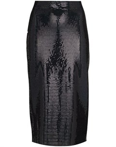 Платье миди Alexa с эффектом металлик Dodo bar or