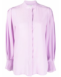 Блузка со складками на рукавах Victoria beckham