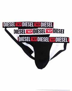 Комплект из трех трусов брифов с логотипом Diesel
