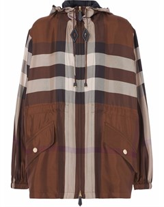 Клетчатая куртка на молнии Burberry