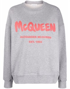 Толстовка с логотипом Alexander mcqueen