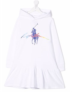 Платье Polo Pony с капюшоном Ralph lauren kids