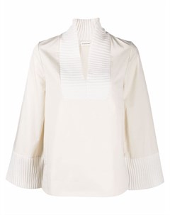 Блузка в рубчик с широкими рукавами By malene birger