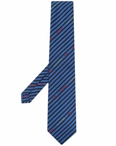 Шелковый галстук в полоску Etro