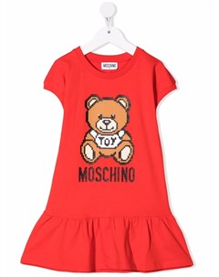 Платье Teddy Bear с логотипом Moschino kids