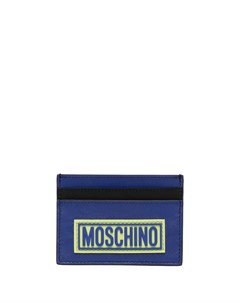 Картхолдер с нашивкой логотипом Moschino