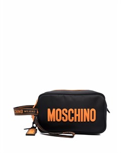 Поясная сумка на молнии с логотипом Moschino