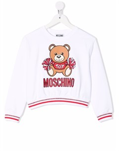 Свитер с принтом Teddy Bear Moschino kids