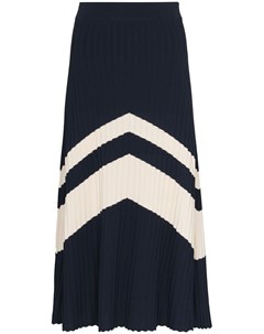 Плиссированная юбка с полосками Wales bonner