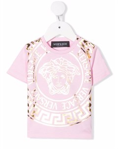 Футболка с принтом Medusa Versace kids