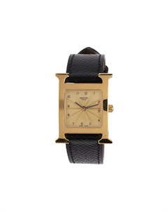 Наручные часы Heure H 20x30 мм 1999 го года Hermès