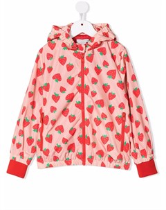 Куртка с капюшоном и принтом Stella mccartney kids