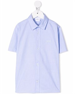 Рубашка с вышитым логотипом Boss kidswear