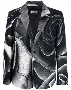 Однобортный пиджак с принтом Just cavalli