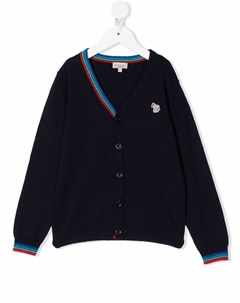 Кардиган с нашивкой логотипом Paul smith junior