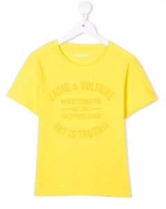 Футболка с логотипом Zadig & voltaire kids