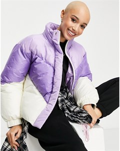 Фиолетовая утепленная куртка в горнолыжном стиле Asos design