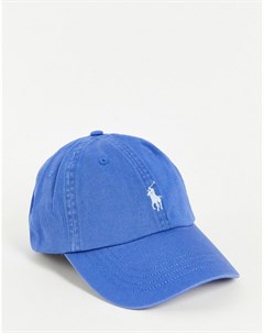 Синяя кепка с логотипом Polo ralph lauren