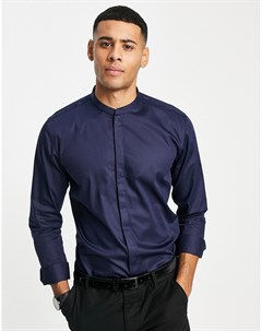 Рубашка узкого кроя с воротником на пуговицах HUGO Enrique Boss