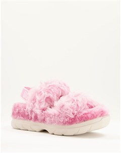 Розовые сандалии из экологически чистых материалов Fluff Sugar Ugg