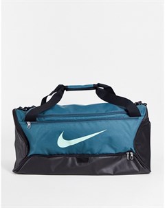 Бирюзовая спортивная сумка среднего размера Brasilia 9 5 Nike training