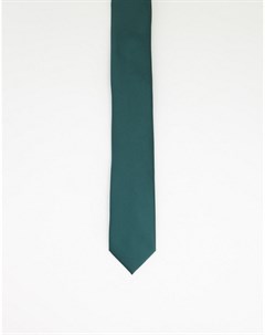 Зеленый атласный галстук Gianni feraud