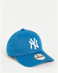 Голубая кепка с логотипом команды NY Yankees 9FORTY New era