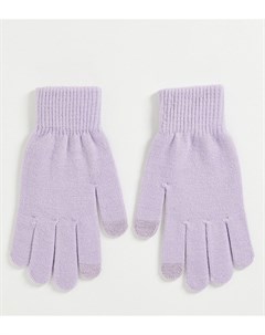 Сиреневые перчатки для сенсорных экранов London Exclusive My accessories
