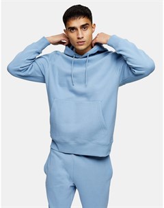 Худи голубого цвета Topman