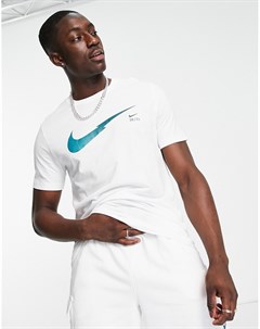 Белая футболка с логотипом Zig Zag Nike