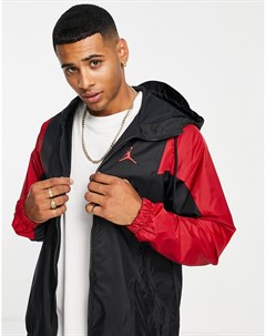 Спортивная куртка с логотипом черного красного цвета Nike Jumpman Jordan