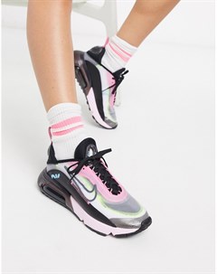 Черно розовые кроссовки Air Max 2090 Nike