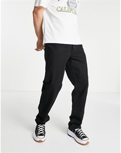 Черные прямые джинсы Asos design
