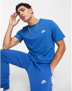 Голубая футболка Club Nike